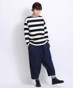 トロワ天竺 ワイドボーダー　バスクT